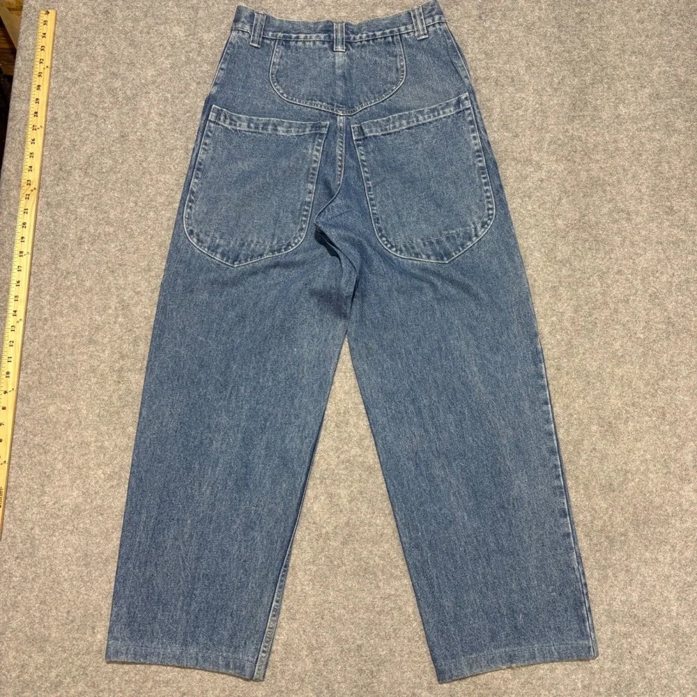 Vintage Corniche American Public Co Wide Leg Jeans Medium Wash Skater 30x27.5